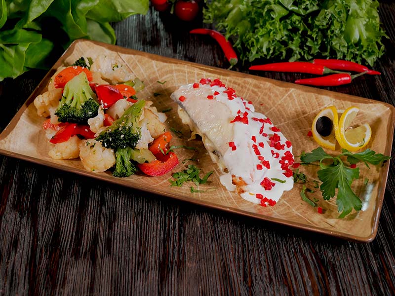 Лосось по –итальянски